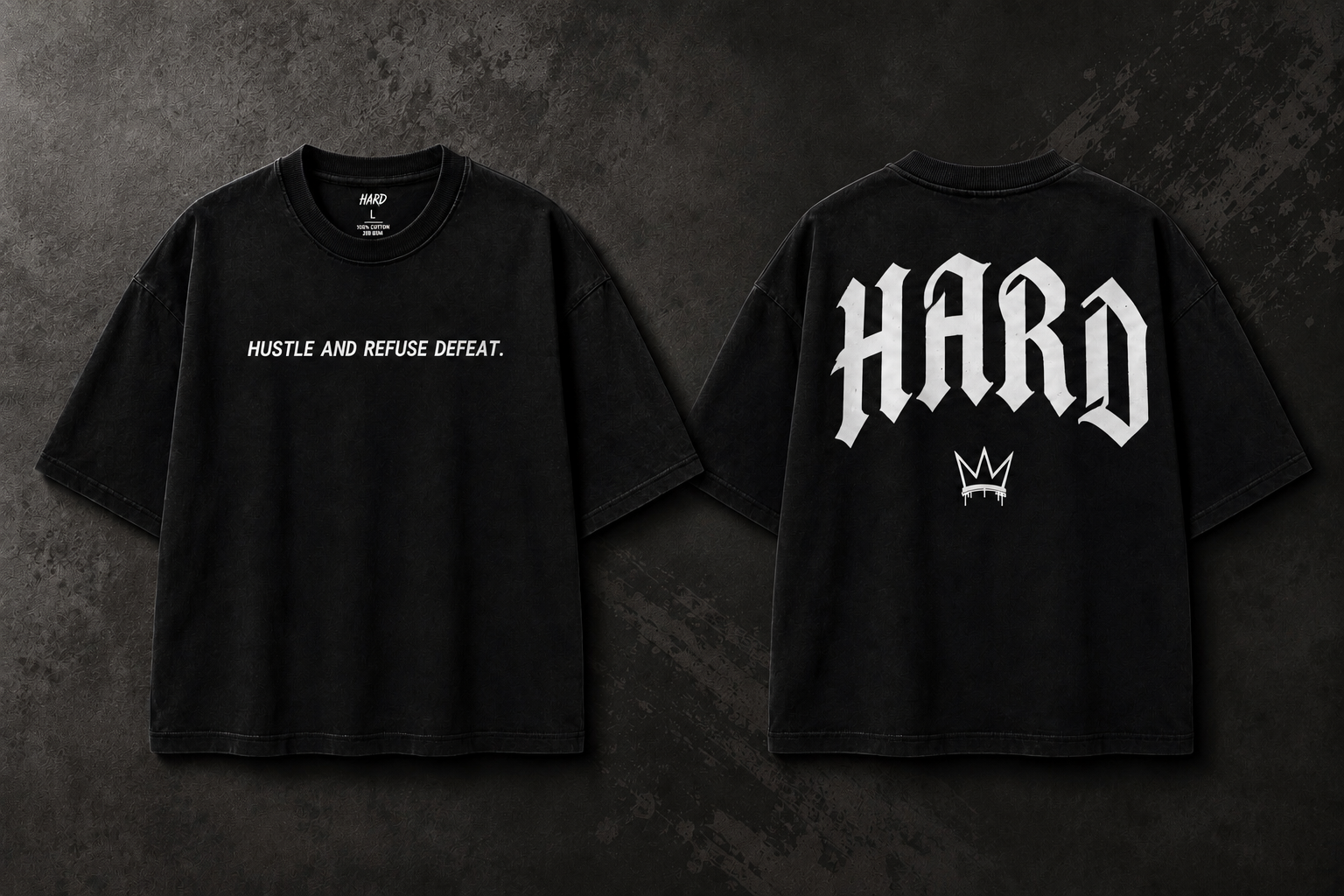 Hustle Tee Oversized